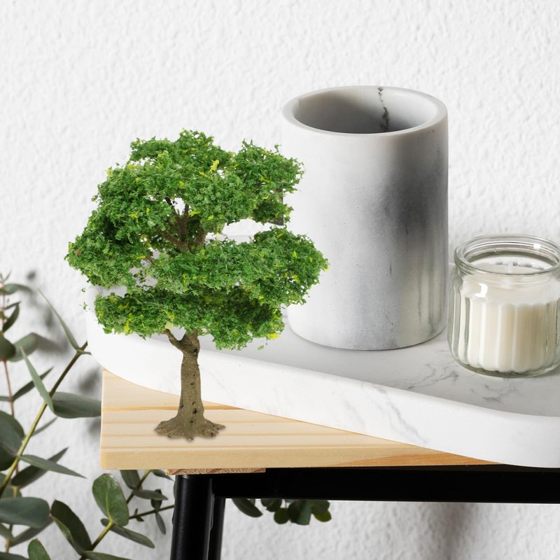 STOBAZA Miniature Trees Artificial Model Trees Sand Table Fake Tree