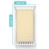 American Baby Company Printed Heavenly Soft Chenille Fitted Crib Sheet,