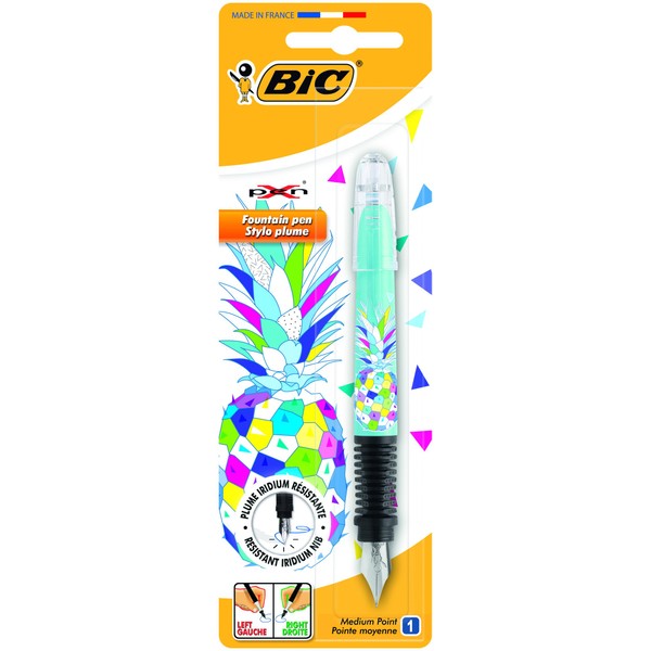 BIC - 8795002 - X Pen Decors Fountain Pen - Blister of 1