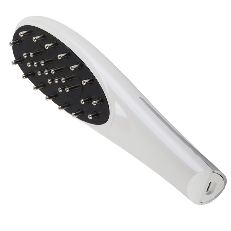 Electric Scalp Applicator Comb Red Lighting Vibration 5 Gears Microcurrent