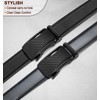 KEMISANT Mens Ratchet Belt 2 Units,Sliding Belt For Gift Mens