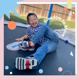 TSUKIHOSHI 3570 Storm Strap-Closure Machine-Washable Child Sneaker Shoe with Wide Toe Box and Slip-Resistant, Non-Marking Outsole, Navy/Silver - 9 Toddler (1-4 Years)