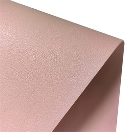 XHT Premium Double Sided Faux Leather 1.7mm Thick Plain PU Leather Roll for Key Chain Belt Jewelry Making Pink