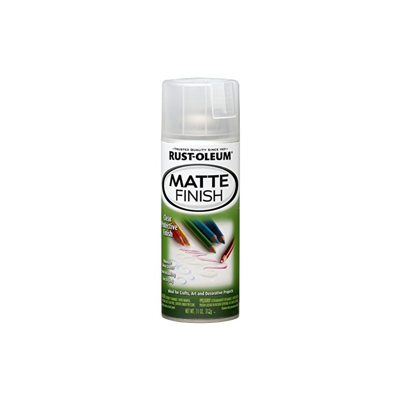 Rust-Oleum 267028 Specialty Matte Finish Spray, 11 oz, Clear