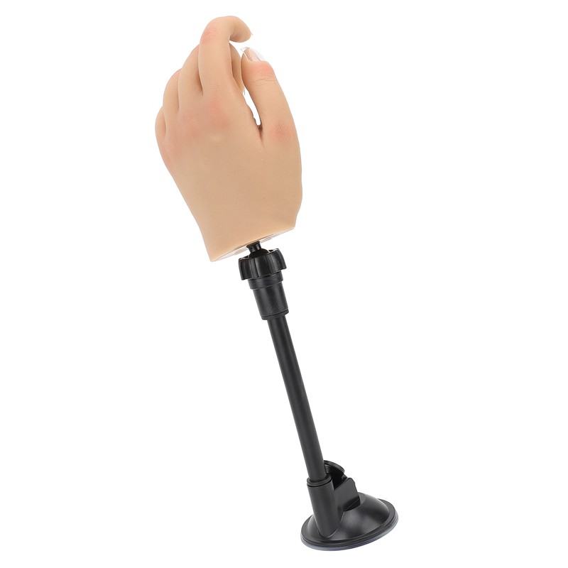 Nail Training Practice Hand Professional Bendable Silicone Female Mannequin Hand