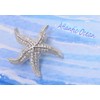 OBONNIE Broche de perlas de estrella de mar de cristal