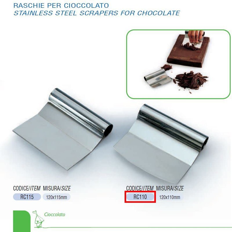 Chocolate Shaver and Grater, Angled - Rounded