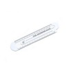2Pcs Multifunctional Metal Bookmark and 15cm Ruler, Straight Ruler Measuring