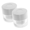 OHPHCALL Travel Toiletry Bottles 30g Cream Travel Containers with Spoon