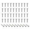 PATIKIL #10-24x3/4" Button Head Socket Cap Screws, 50 Pcs 304