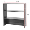 Yak About It Dorm Station Top Shelf - Black