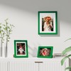 Vittanly 8x10 Picture Frame, Display Pictures 5x7 with Mat or