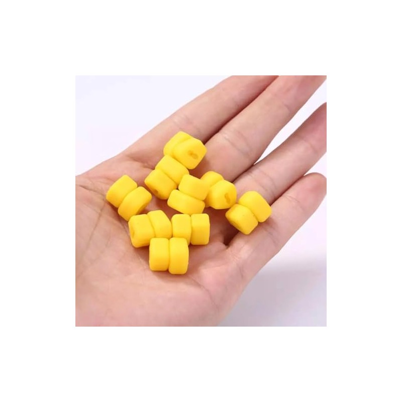 10x Pop-Up Fake Corn Carp Bait – Buoyant Double Imitation