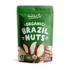 Organic Brazil Nuts, 8 Ounces – Non-GMO, Raw, Whole, No
