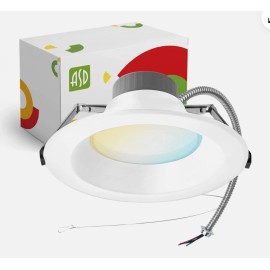 ASD 10 Inch Commercial Canless LED Downlight, Power Adjustable 20/30/40W Ligh...