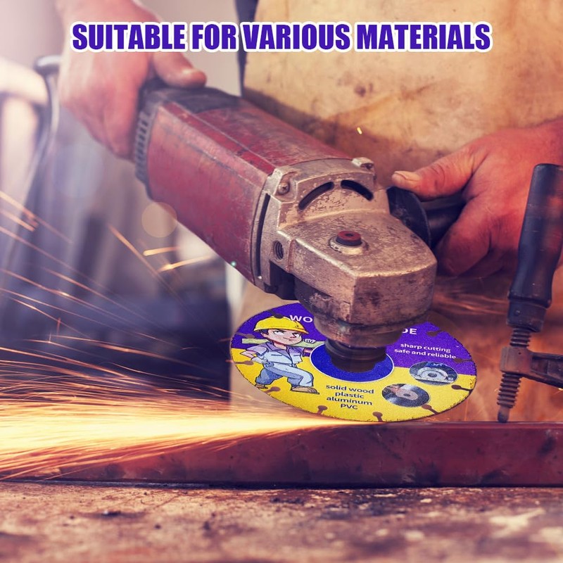 2 x Cutting Discs 115 mm Angle Grinder, Flex Disc