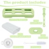 WMKGG Popsicles Molds Set, 6 PCS Ice Pop Mold,Homemade Ice