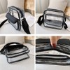 Enkrio Clear Bag, Transparent Bag, Crossbody Bag, Lightweight, PVC Material,