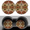 Geometric Pattern Car Coasters for Cup Holders American Style Aztec