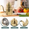 Cabilock Oil Dispenser Vinegar Dispenser Bottle Stainless Steel Oil Can