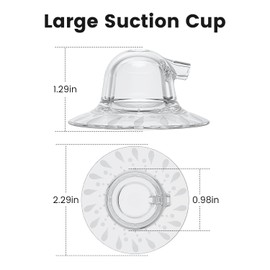 25mm Large Suction Cup for Electric Nipple Corrector - 2 PCS