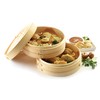 Norpro bamboo steamer, One Size, as shown