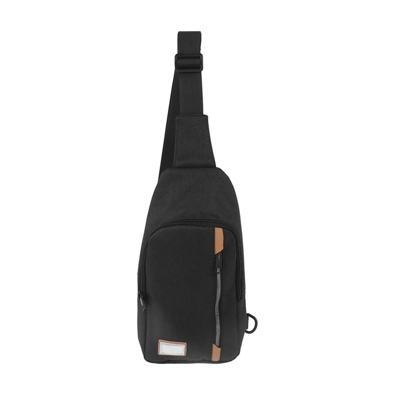 GOLDEN WOLF Chest Sling Bag Adjustable Shoulder Strap Waterproof Messenger