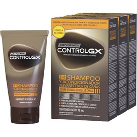 Just For Men Control GX Shampoo Desvanecedor Canas Hombre 3 Pack 118 ml