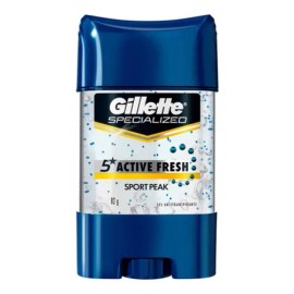 Gel Antitranspirante Specialized Active Fresh Sport Peak De Hombre 82g Gillette