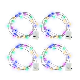 Hogg DIY Series - Tumbler Lights - Fairy String Lights 6FT Multi Color 4 Pack
