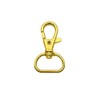 MAKRAMA Gancho Para Llavero Macrame 2cm (20 Pzas) (Dorado)