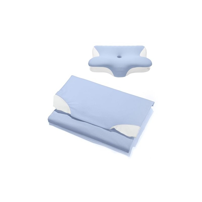 Restnature Cervical Pillowcase - Pillow Covers,Cooling Pillow Case with Hidden