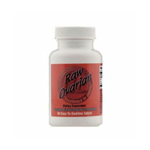 Raw Ovarian 60 Tabs 200 mg by Ultra Glandulars