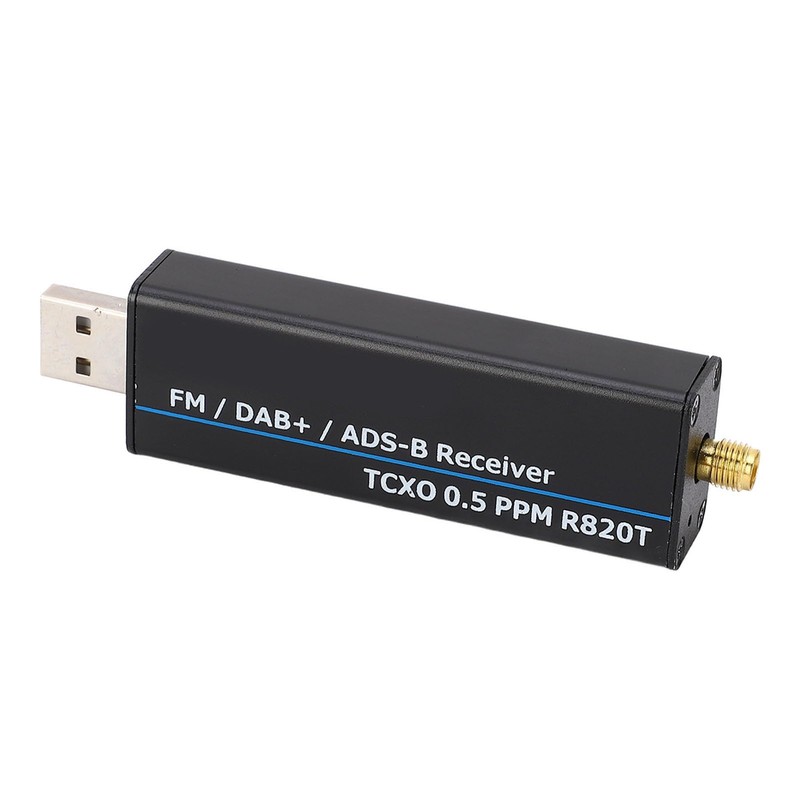 RTL SDR Receiver, RTL2832U R820T2 Chipset, 0.5 PPM TCXO, Direct