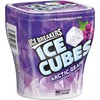 ICE BREAKERS Ice Cubes Sugar Free Gum, Artic Grape, 40