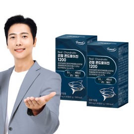 Shark Cartilage Real Chondroitin 1200 Green-lipped Mussel Boswellia 90 Tablets x 2 Boxes / Contains US-made Shark Cartilage Powder Seaweed Calcium / 상어연골 리얼 콘드로이친1200 초록입홍합 보스웰리아 90정 x 2박스  미국산 상어연골분말 함유 해조칼슘