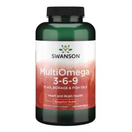 Swanson Multiomega 3-6-9 Omegas Completo 120cap