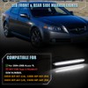VANKUB Front & Rear LED Side Marker Lights for Acura