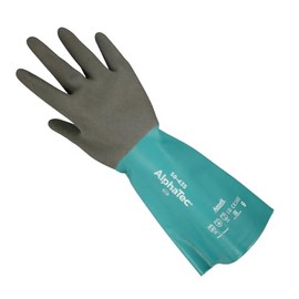 AS Chemical Protective Gloves 58-435 M 1 Pair 4-824-02