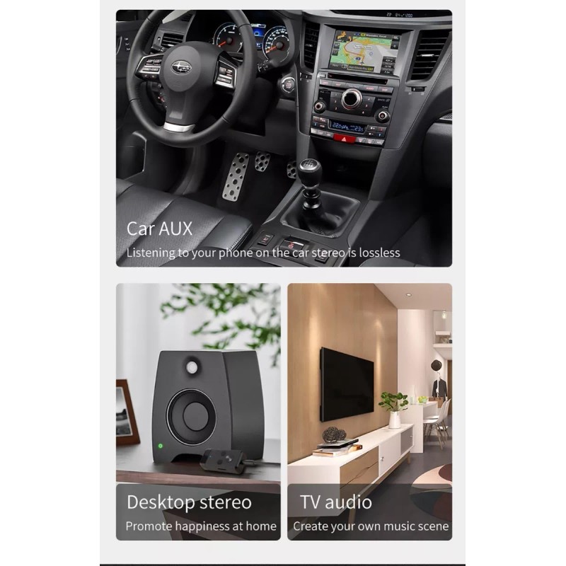 Virtoba Receptor Audio X8 Bluetooth 5.0 Bass Cancelación De Ruido