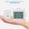 AMIR Indoor Outdoor Thermometer, 3 Channels Digital Hygrometer Thermometer with