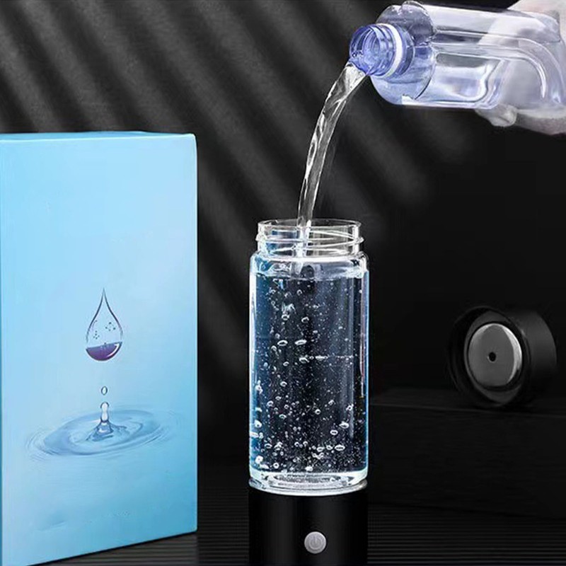 Hydrogen Water Bottle 420ml USB Charging Portable Hydrogen Rich Water
