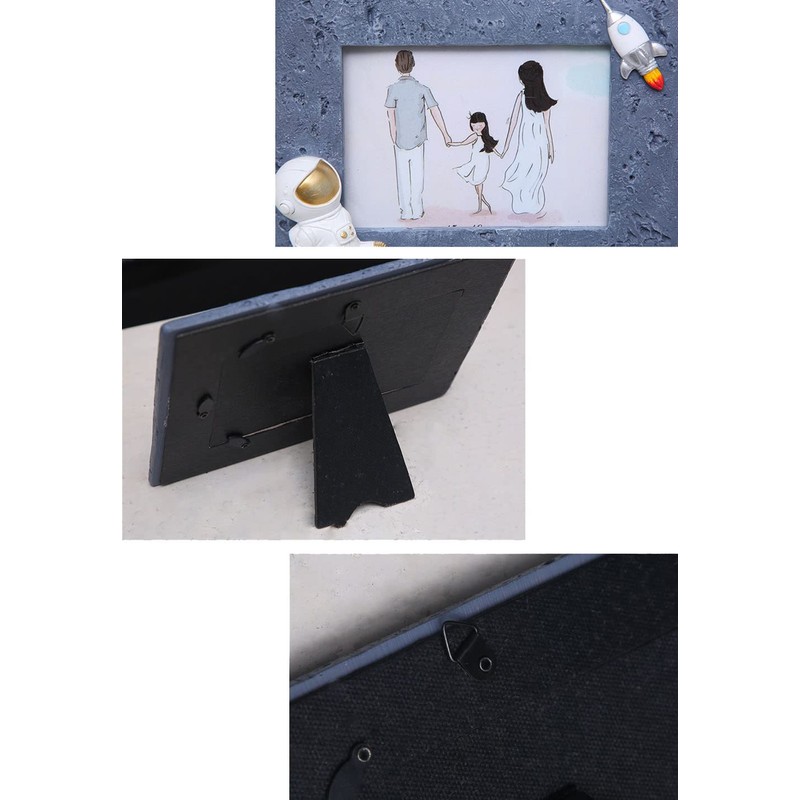 RockTrend Astronaut Resin Photo Frame Picture Frame for Table Display