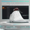 E9 Vertical MMO Gaming Mouse,24800 DPI,Tri-Mode Ergonomic Wireless Mouse with