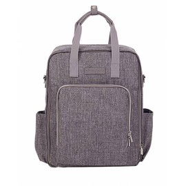 KIKKA BOO MAMA BAG IVY LIGHT GREY