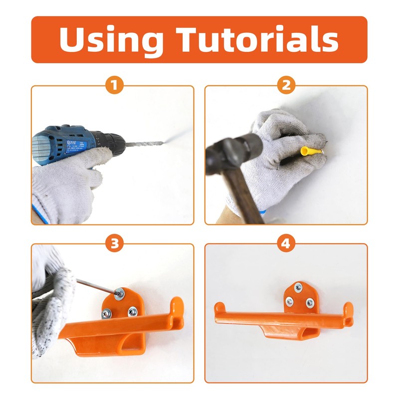 OSROENE Backpack Leaf Blower Hanger with Tube Hook, 1 Pack