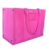 Oversized Canvas Tote Bags. Folds Flat, Slip-in Pockets, Removable Base,