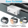 Window Locks, 6 Sets Window Locks Security with Key, Adjustable
