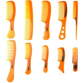 10 Pack Hair Combs Professional for Hair Stylist Comb Set Fine and Wide Tooth Comb for Women Men Thick & Thin Hair