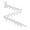 Wall Mounted Clothes Drying Rack Space Saving Laundry Rack Folding